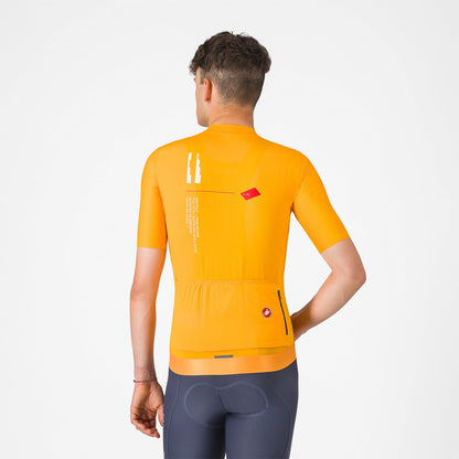 Maillot CASTELLI ESPRESSO R--A/D Manga Corta Naranja