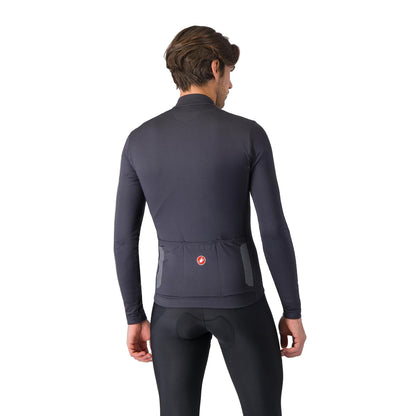 Maillot CASTELLI PURO 4 Mangas Largas Dark Gray