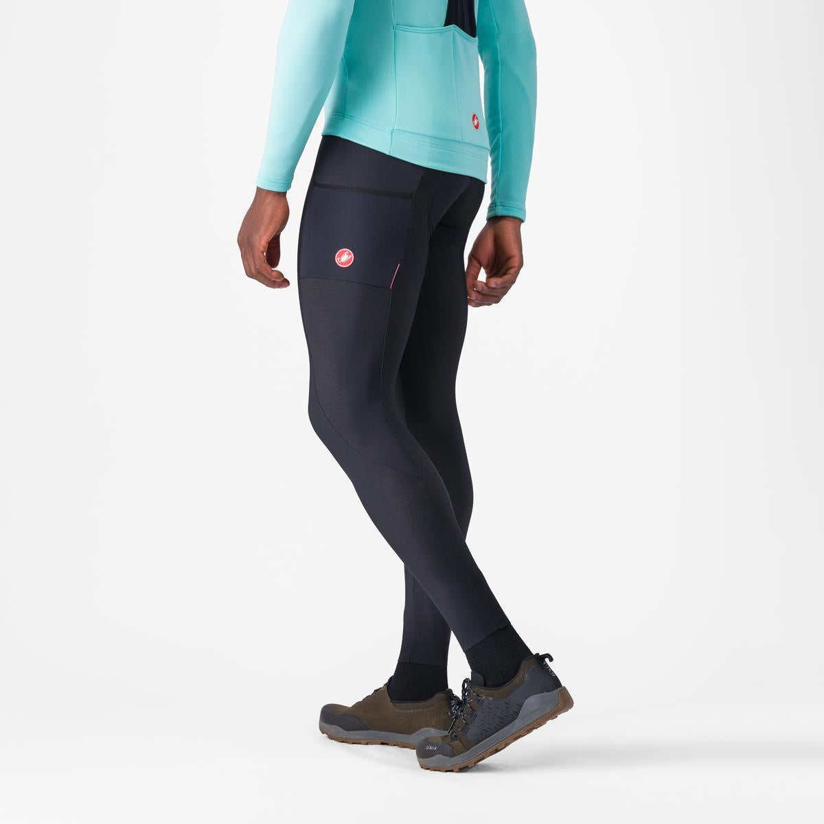 CASTELLI UNLIMITED Culotte con tirantes Negro