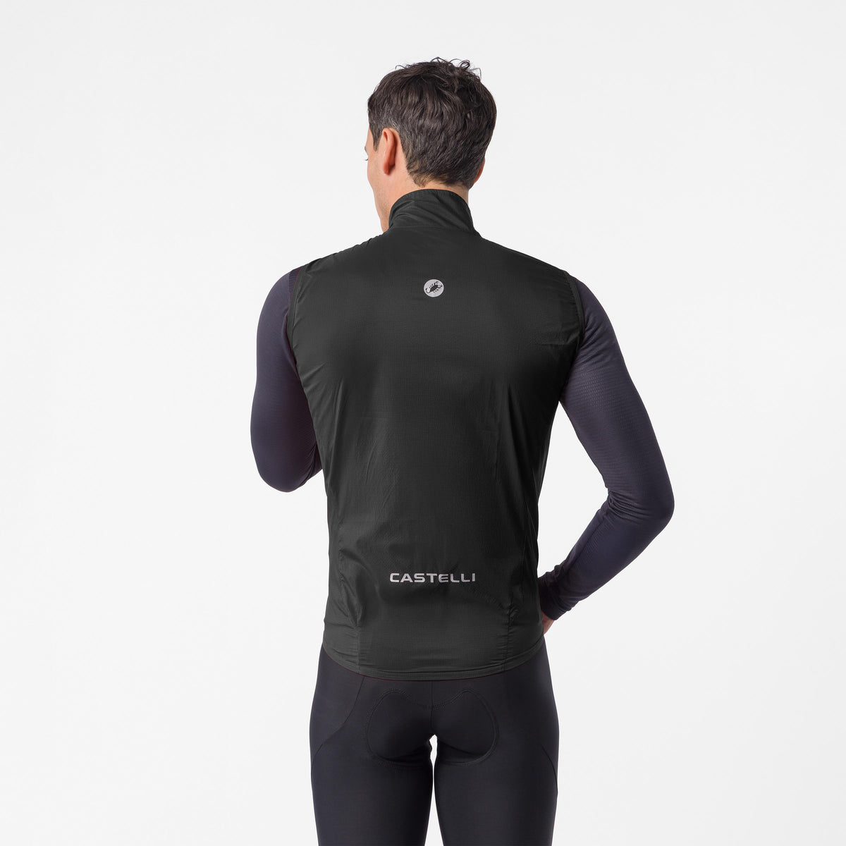 Chaleco CASTELLI TRANSITION AIR negro - vista trasera