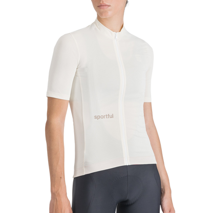 Maillot SPORTFUL CLASSIC Mangas Cortas Mujer Crema