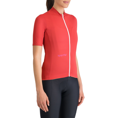 Maillot SPORTFUL CLASSIC Mangas Cortas Mujer Rojo