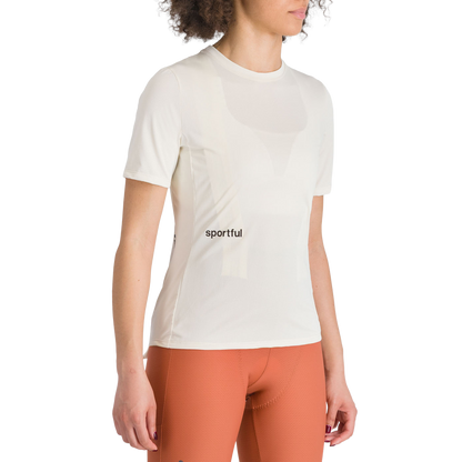 Maillot SPORTFUL SUPERGIARA TEE Mangas Cortas Mujer Crema