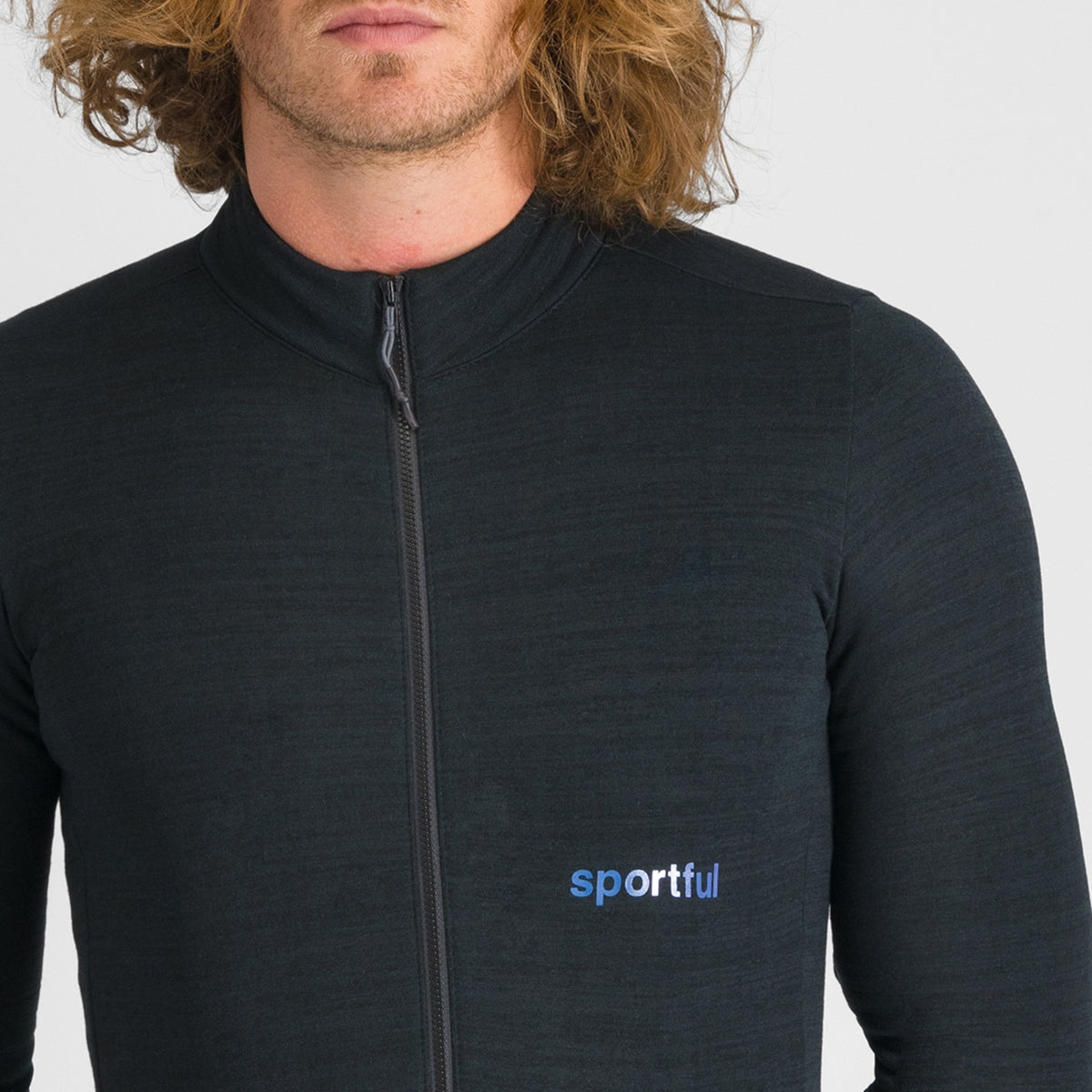 Maillot SPORTFUL SUPERGIARA LANA de manga larga negro