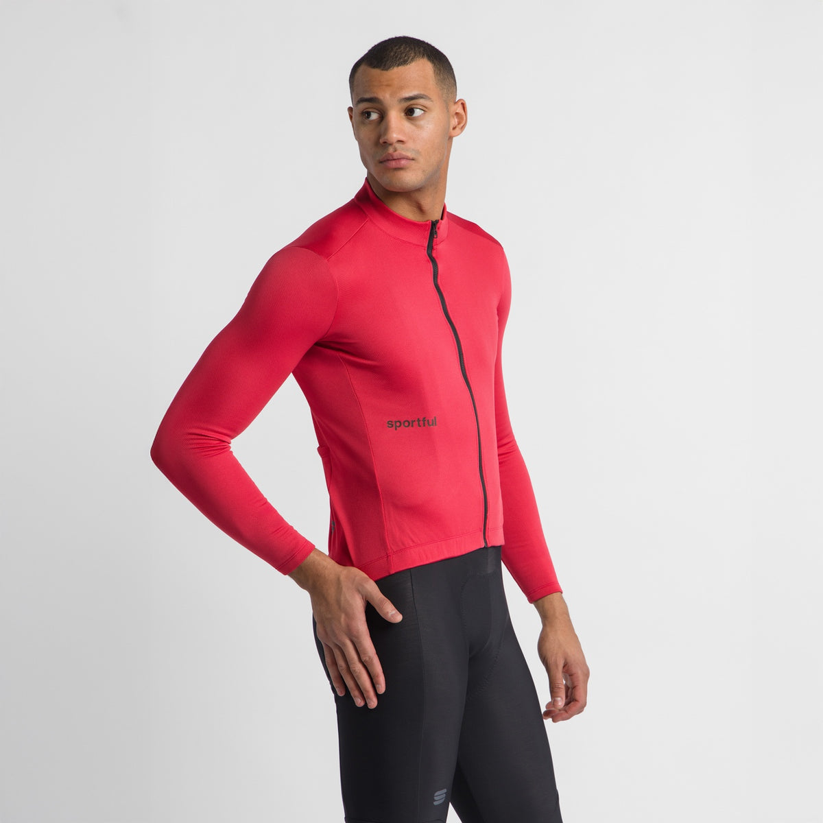 Maillot SPORTFUL CLÁSICO de manga larga naranja