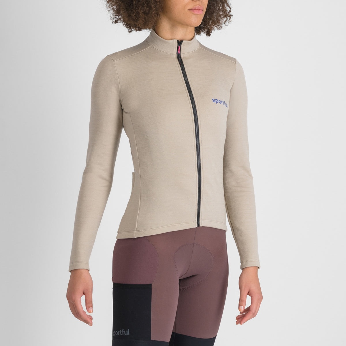 Maillot de manga larga SPORTFUL SUPERGIARA WOOL para mujer beige