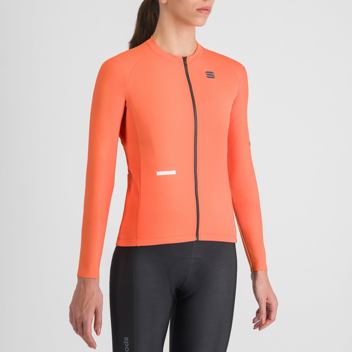 Maillot SPORTFUL SUPERNOVA de mujer de manga larga rojo