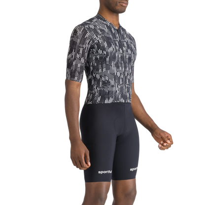 Mono SPORTFUL G-SUIT Mangas Cortas Negro/Blanco