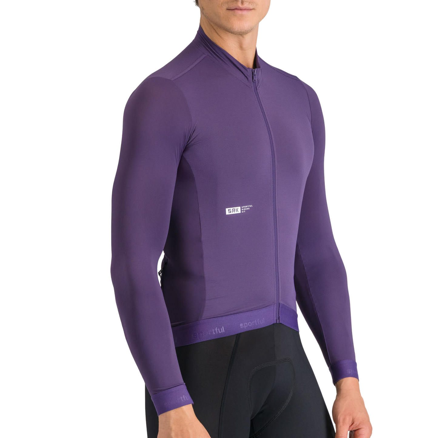 Maillot SPORTFUL SRK 2 de manga larga morado