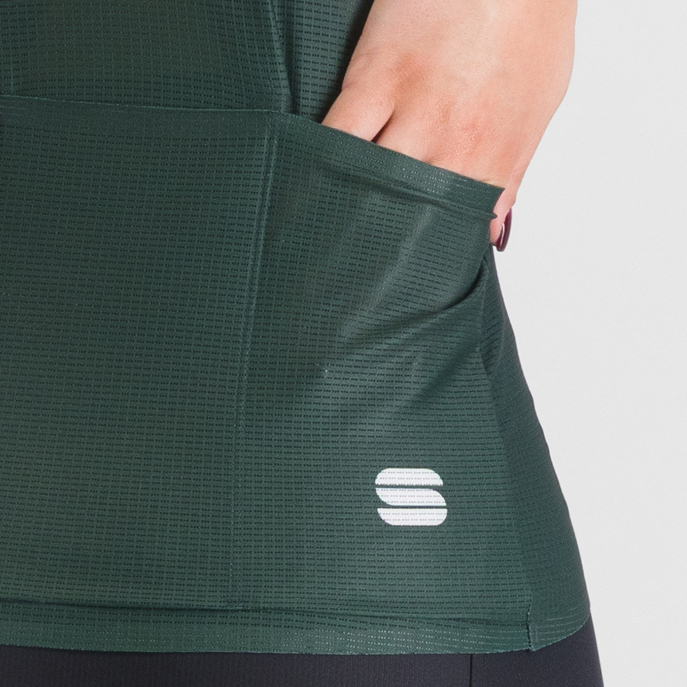Maillot Mujer SPORTFUL LIGHT 2 Manga Corta Caqui