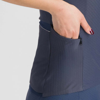 Maillot SPORTFUL HYPEREPIC Mangas Cortas Mujer Azul