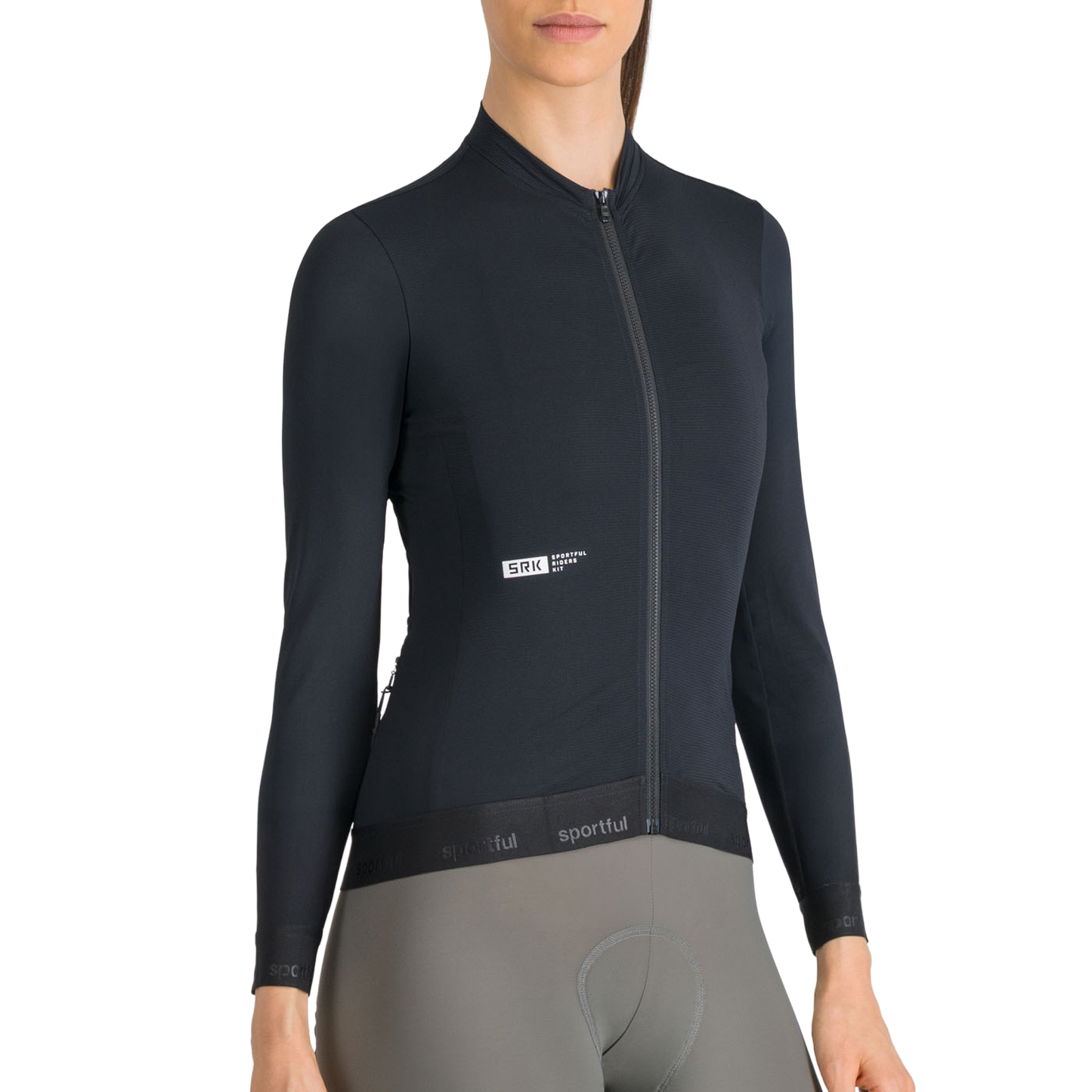 SPORTFUL SRK Maillot de manga larga para mujer Negro