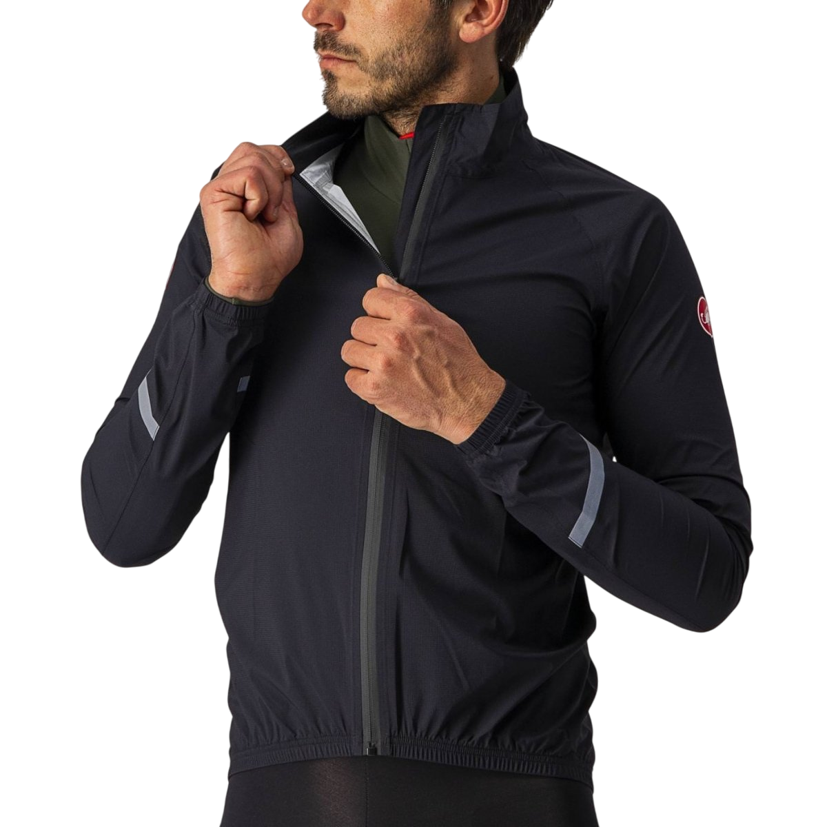 CASTELLI EMERGENCY 2 RAIN Jacket Negro