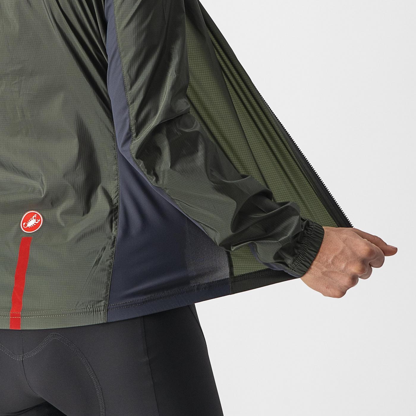 CASTELLI SQUADRA STRETCH Chaqueta Mujer Caqui