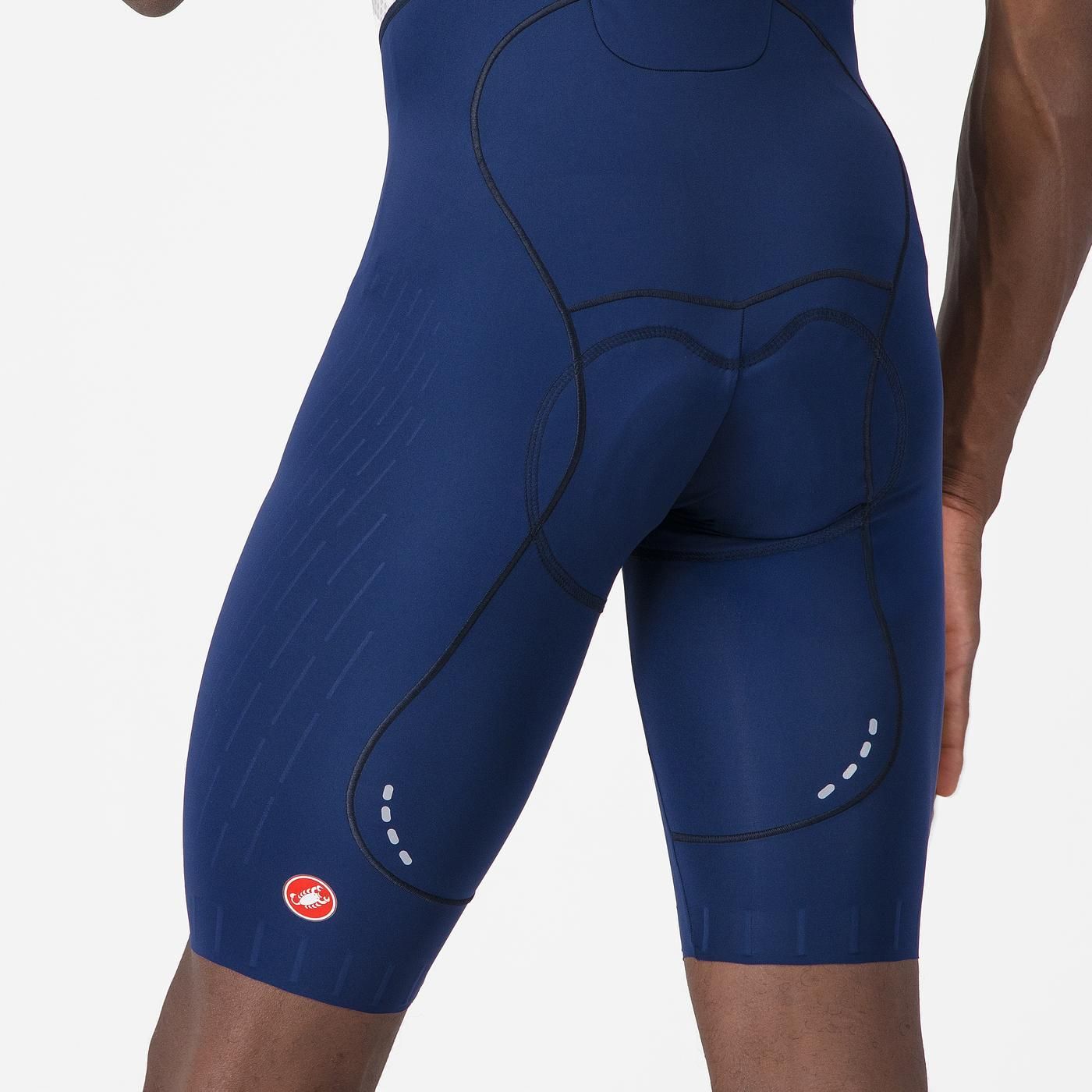 CASTELLI FREE AERO RACE S Culotte con tirantes azul marino