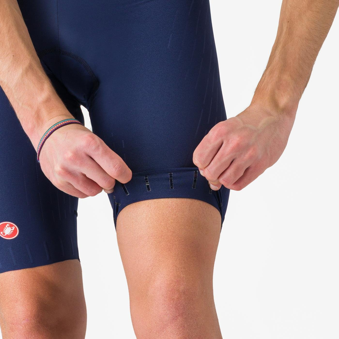 CASTELLI FREE AERO RACE S Culotte con tirantes azul marino