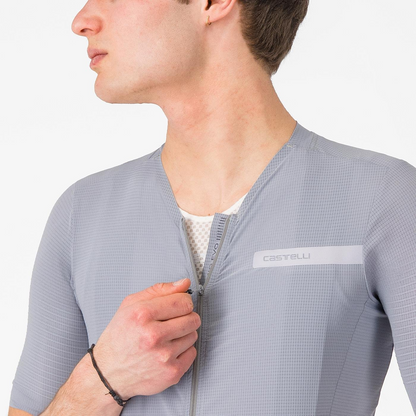 Maillot CASTELLI PREMIO EVO Mangas Cortas Gris