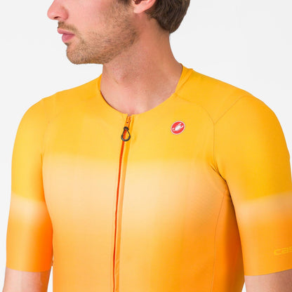 Maillot CASTELLI UPF Mangas Cortas Naranja