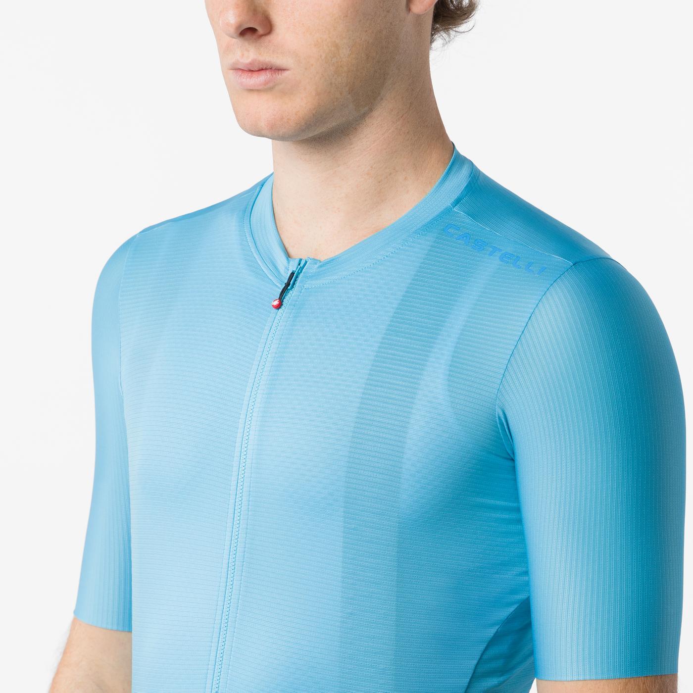 CASTELLI ESPRESSO 2 Maillot de manga corta Turquesa