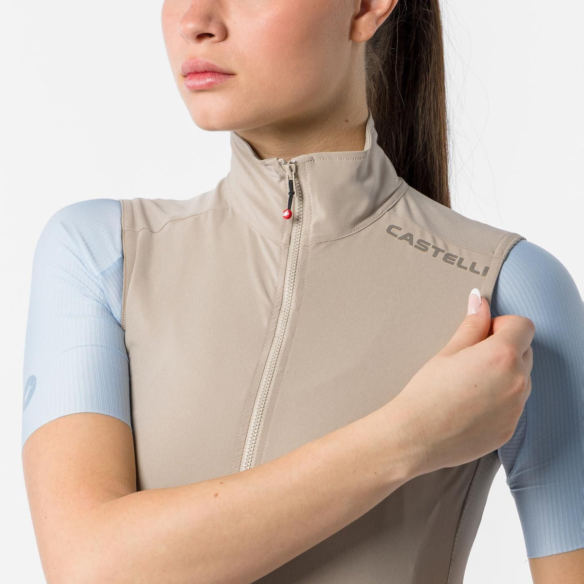 Chaleco CASTELLI ESPRESSO 2 Mujer Beige