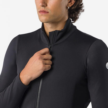 Maillot CASTELLI COMPETIZIONE THERMAL Mangas Largas Negro