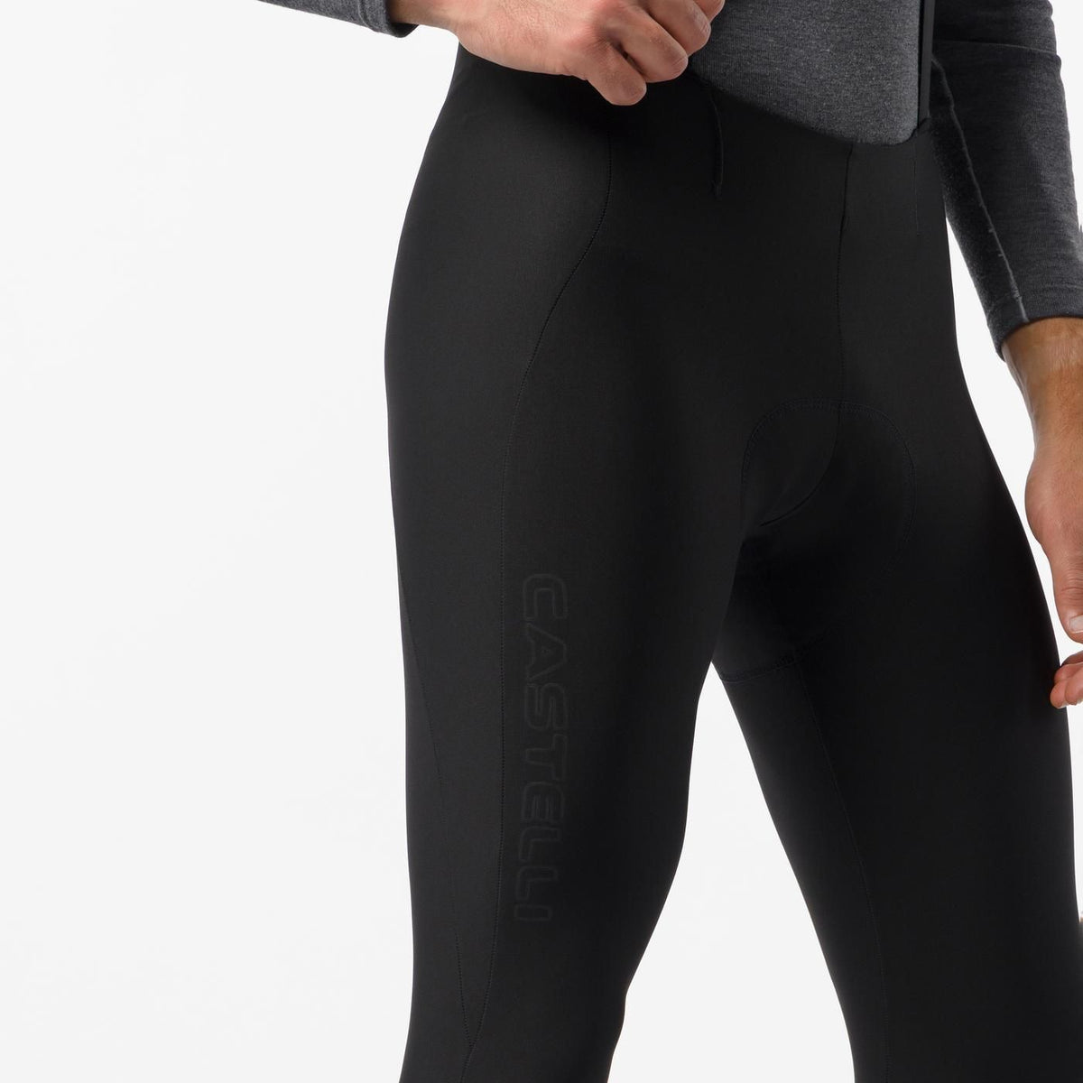 Culote Largo con Tirantes CASTELLI SORPASSO PRO Negro