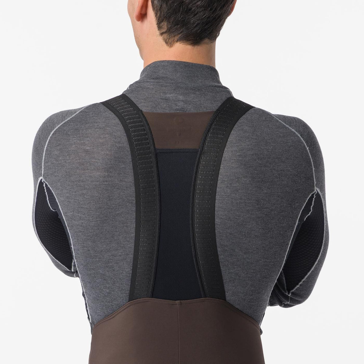 Culote Largo con Tirantes CASTELLI ESPRESSO 2 Marrón