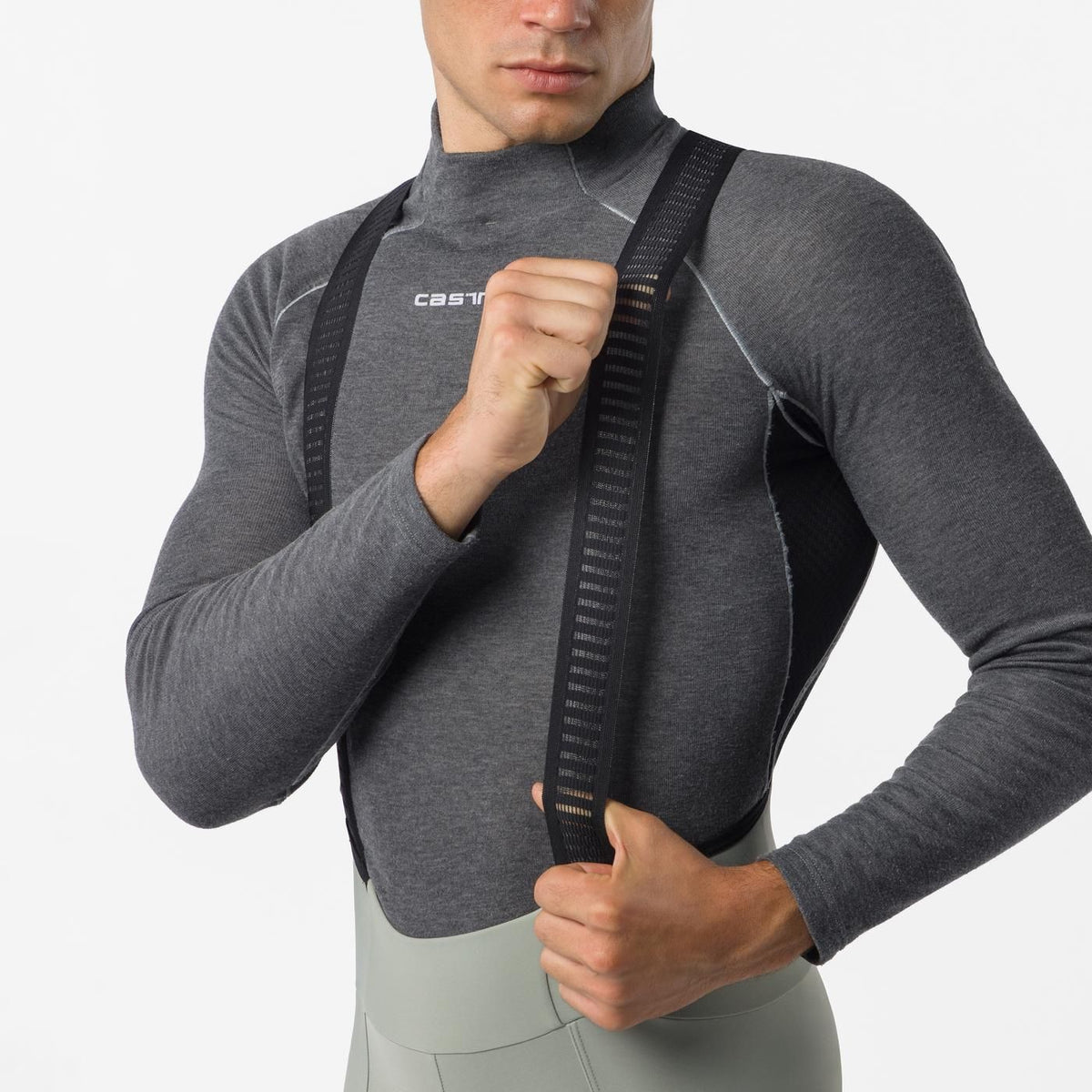 Culote Largo con Tirantes CASTELLI ESPRESSO 2 Verde