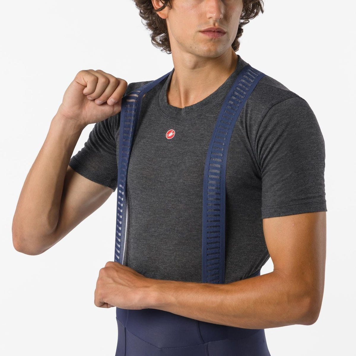 Culote Largo con Tirantes CASTELLI ESPRESSO 2 Azul