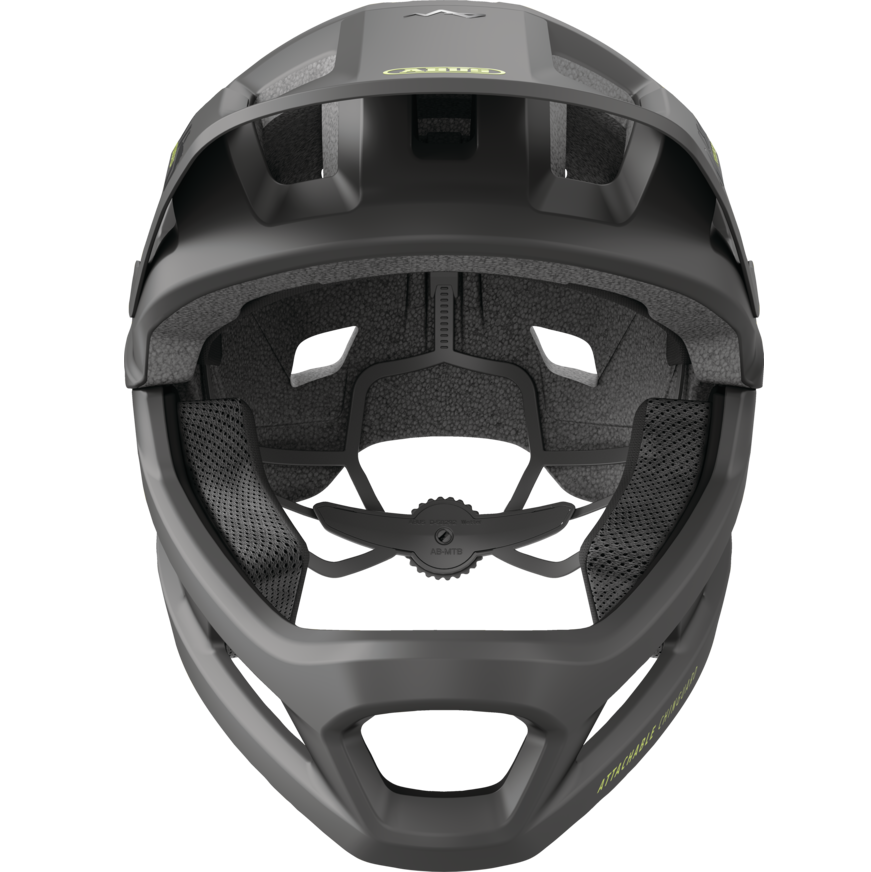 Casco de BTT ABUS YOUDROP FF Junior Velvet Negro