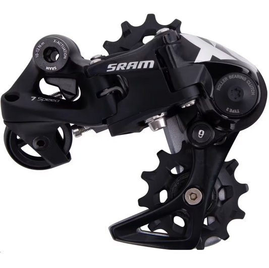 Cambio trasero SRAM X01 DH de 7 velocidades Type 3.0 de caja corta
