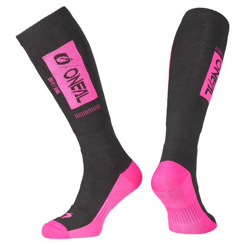 Calcetines O'NEAL PRO MX RW Negro/Rosa