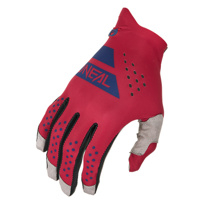 Guantes O'NEAL PIN IT SLIP ON Rojo/Azul