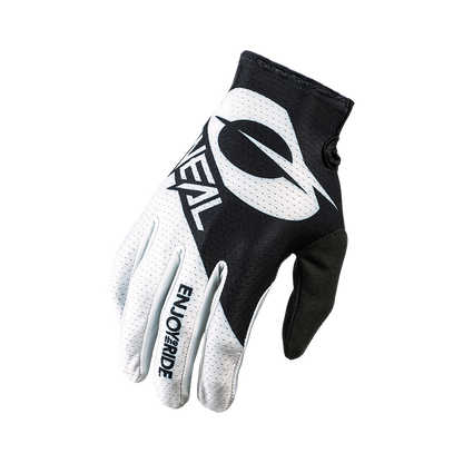 Guantes O'NEAL MATRIX STACKED Negro/Blanco