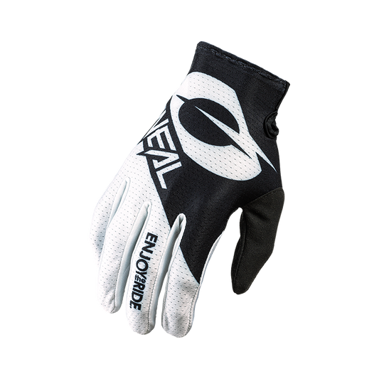 Guantes O'NEAL MATRIX STACKED Negro/Blanco