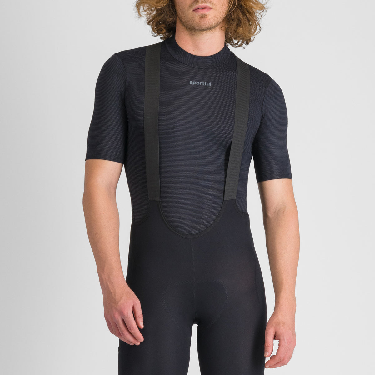 Camiseta interior SPORTFUL MERINO de manga corta negra