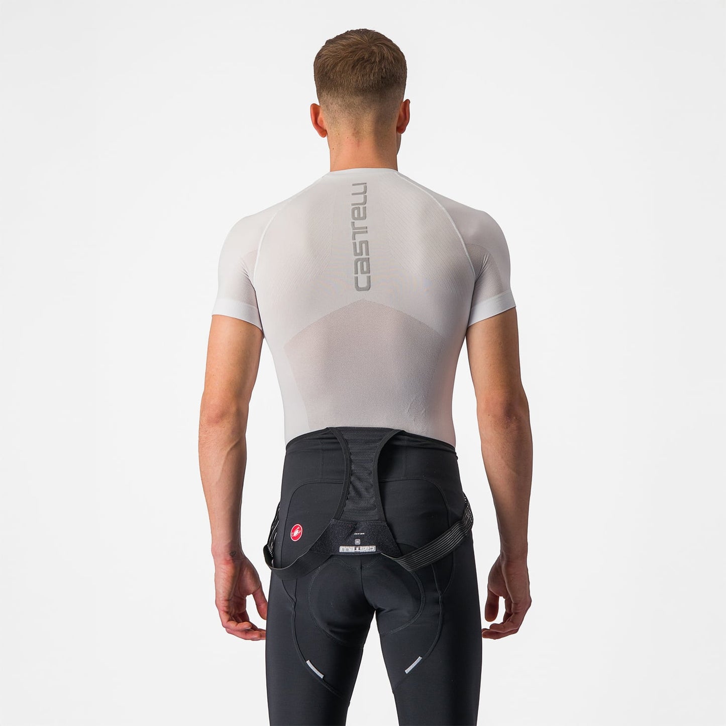 CASTELLI CORE SEAMLESS Ropa interior manga corta Blanco