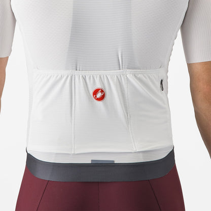 Maillot CASTELLI ESPRESSO Mangas Cortas Blanco