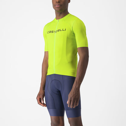 Maillot CASTELLI PROLOGO LITE Mangas Cortas Amarillo