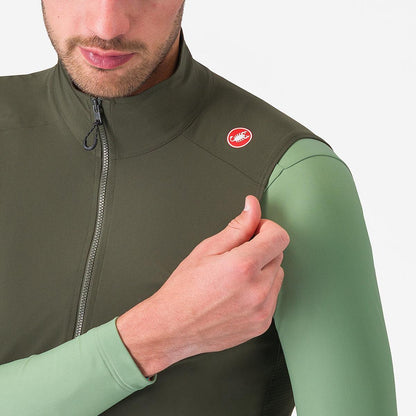 Chaleco Sin Mangas CASTELLI ESPRESSO Verde