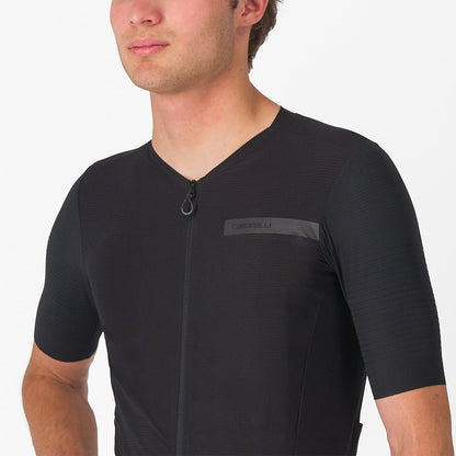 Maillot CASTELLI PREMIO EVO Mangas Cortas Negro