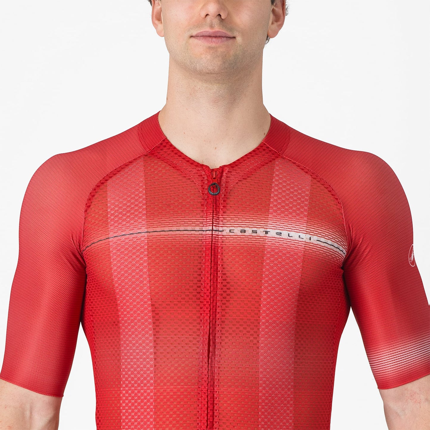 Maillot de manga corta CASTELLI CLIMBER'S A/C Rojo