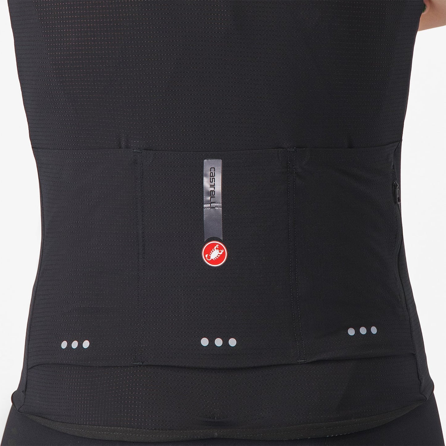 Maillot CASTELLI PREMIO EVO Mujer manga corta Negro