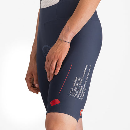Culotte Corto con Tirantes CASTELLI ESPRESSO R--A/D Azul