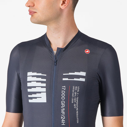 Maillot CASTELLI ESPRESSO R--A/D Mangas Cortas Azul