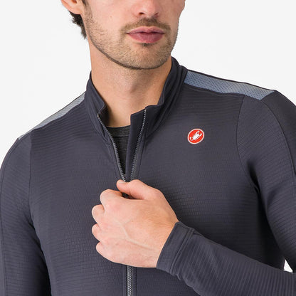 Maillot CASTELLI PURO 4 Mangas Largas Dark Gray