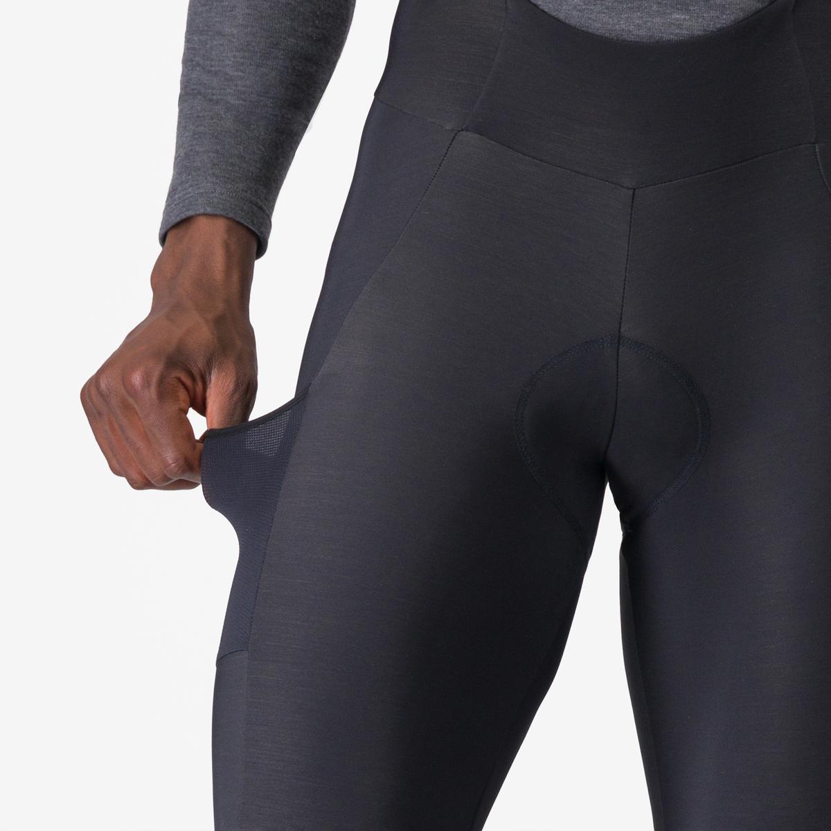 CASTELLI UNLIMITED Culotte con tirantes Negro