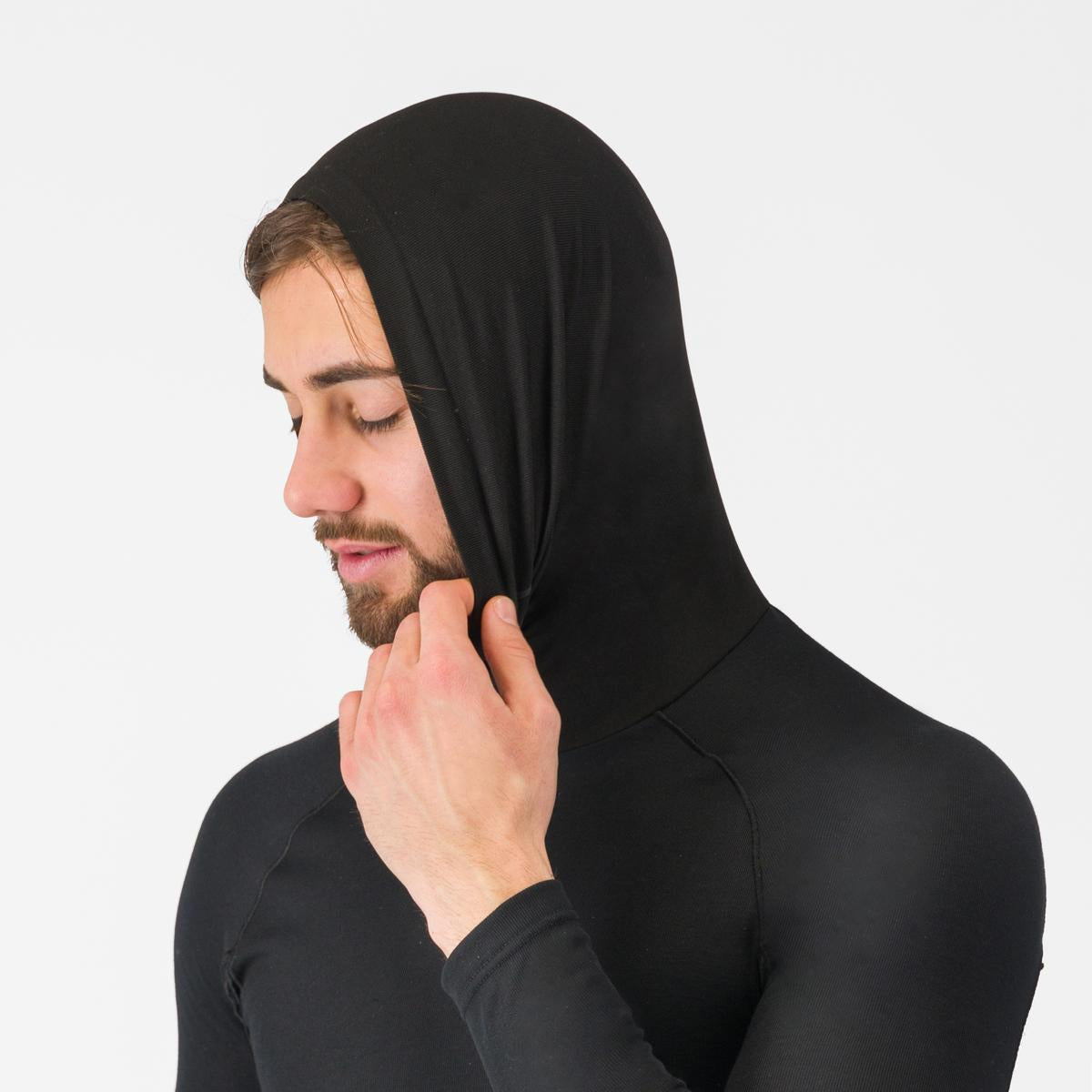 CASTELLI FLANDERS 2 HIGH NECK WARMER Ropa interior de manga larga Negro