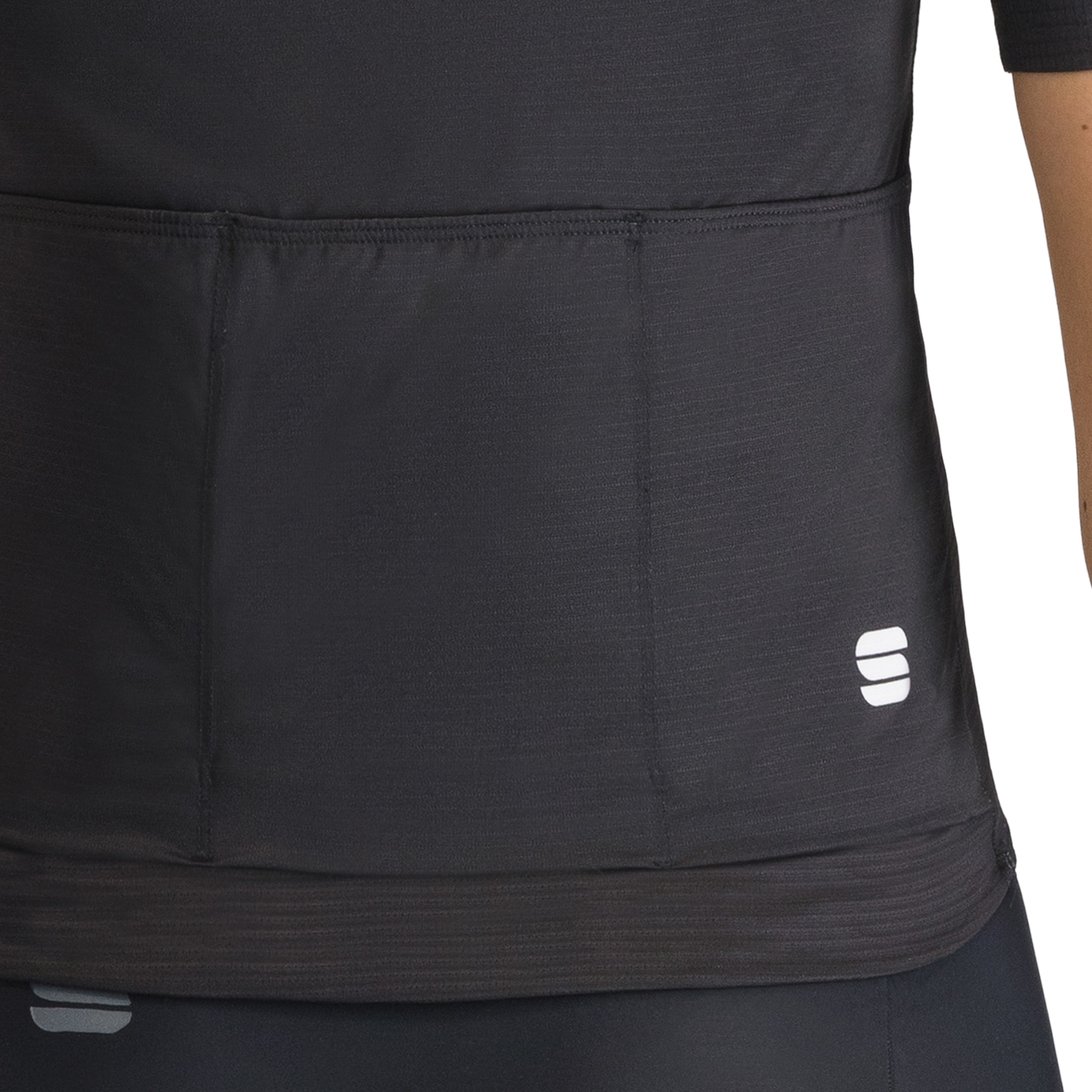 Maillot de manga corta SPORTFUL SUPERNOVA de mujer Negro