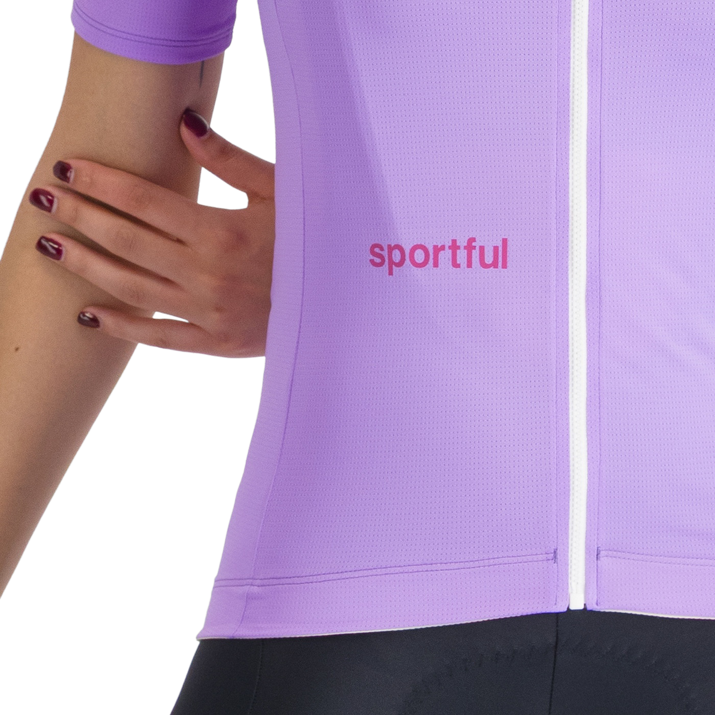 Maillot Mujer SPORTFUL CLASSIC Manga Corta Morado